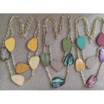 COLLANA IN LEGNO