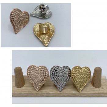 ANELLO IN METALLO CUORE