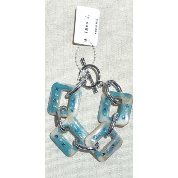 BRACCIALE IN RESINA E STRASS